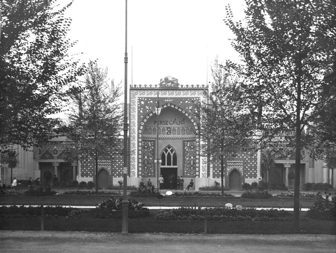 غرفه ایران در نمایشگاه جهانی 1913