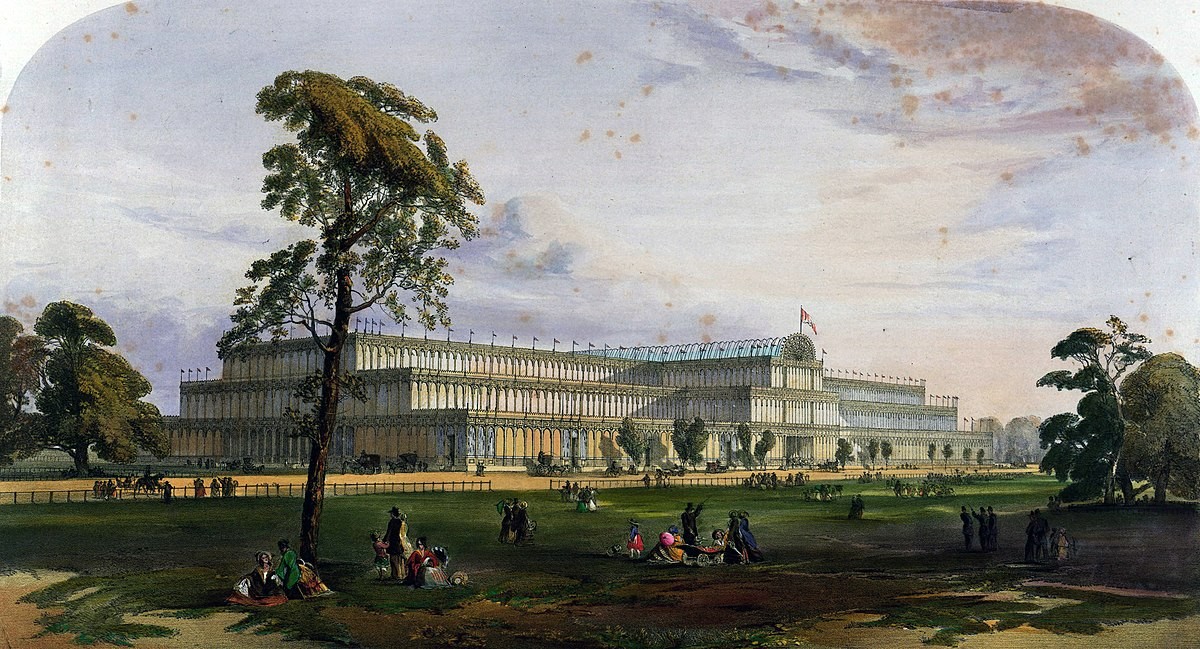 نمایی از نمایشگاه بین المللی لندن 1851