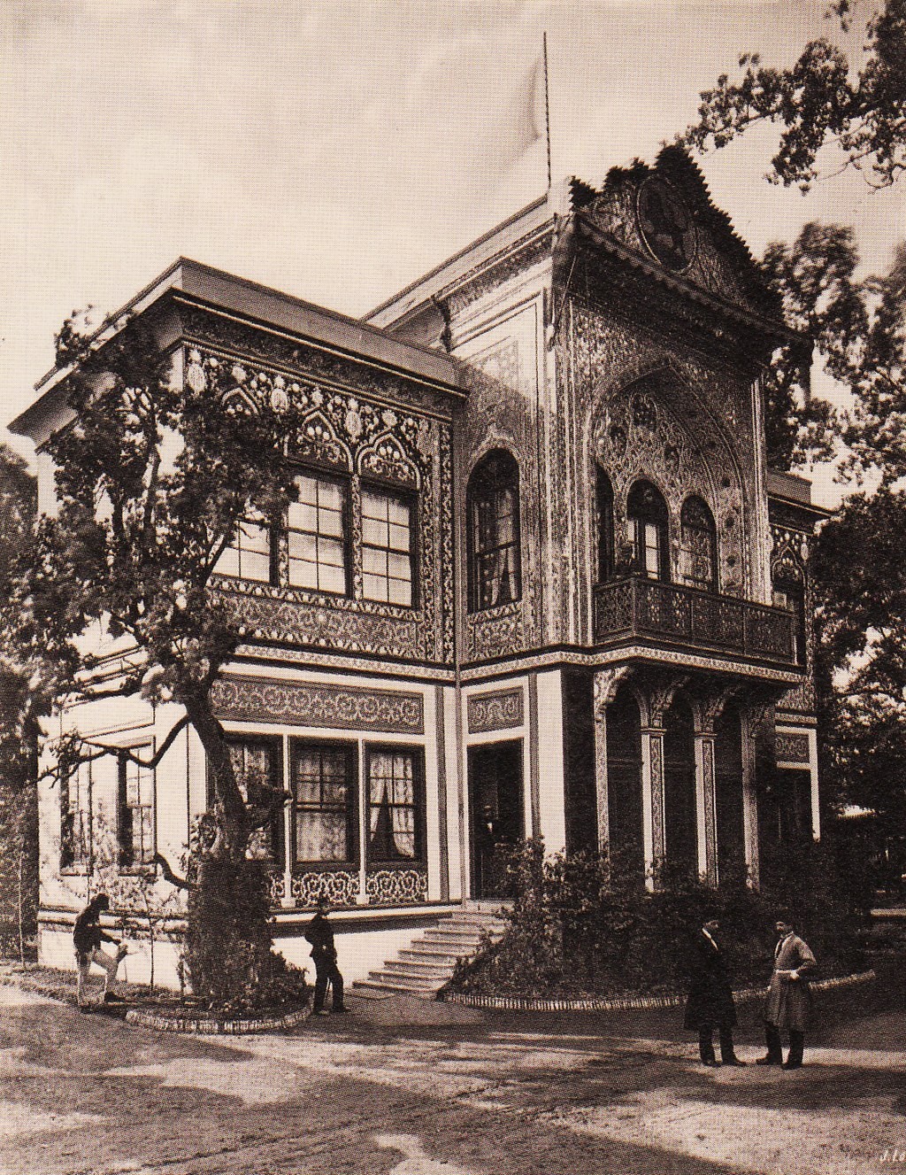 غرفه ایران در نمایشگاه بین‌المللی 1873 وین، اتریش.